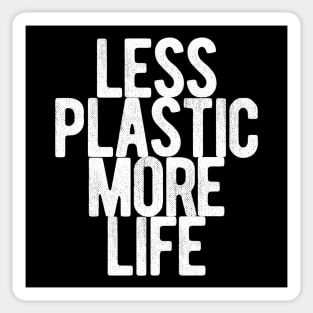 plastic kills Sticker